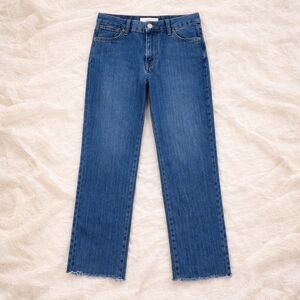 Frank & Eileen Kinsale Trousers High Rise Denim Jeans Sailor Pants 1977 Wash